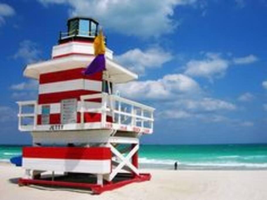 Apartment Right On The Beach! Miami Beach Esterno foto