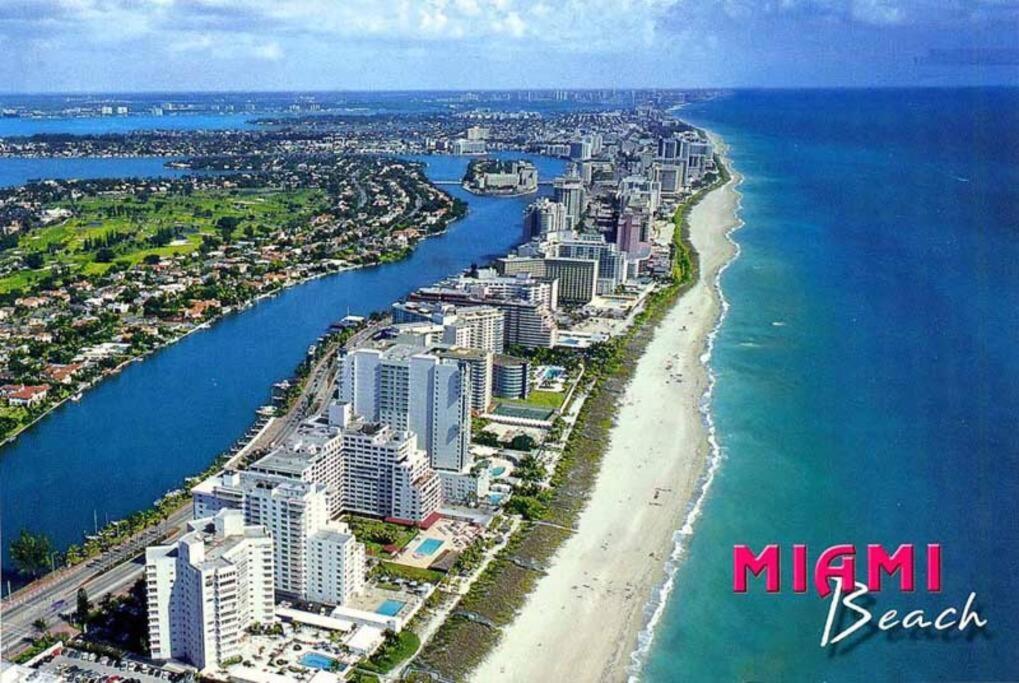 Apartment Right On The Beach! Miami Beach Esterno foto